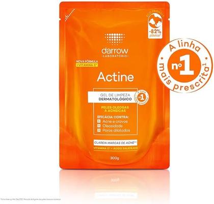 Imagem de Gel de limpeza facial actine refil 300g