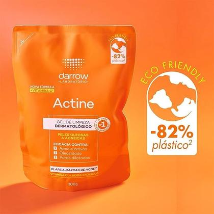 Imagem de Gel de limpeza facial actine refil 300g