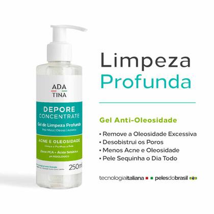 Imagem de Gel de Limpeza Facial Ada Tina Depore Concentrate