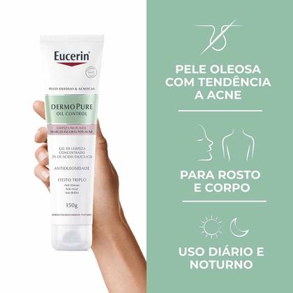Imagem de Gel de Limpeza Facial Concentrado Eucerin Dermo Pure