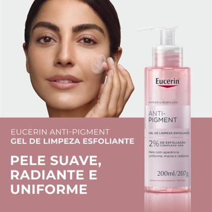Imagem de Gel de Limpeza Facial e Corporal Esfoliante Eucerin Anti-Pigment 200ml