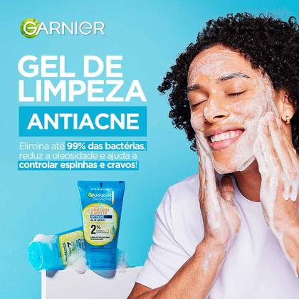 Imagem de Gel de Limpeza Facial Garnier Skin Uniform & Matte Antiacne