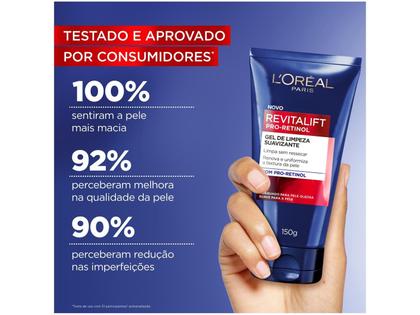 Imagem de Gel De Limpeza Facial L'Oréal Revitalift Pro Retinol 150g