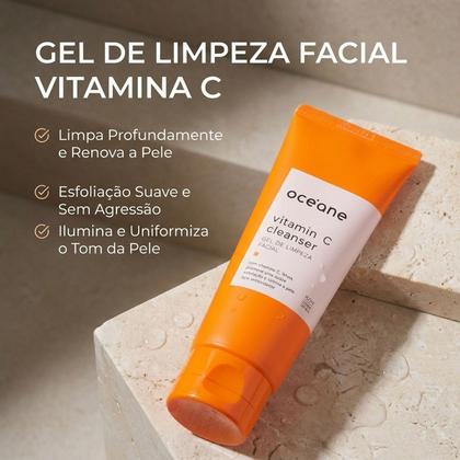 Imagem de Gel de Limpeza Facial Océane Vitamin C Cleanser 100ml Vitamina C Skincare