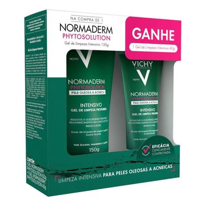 Imagem de Gel de Limpeza Facial Vichy Normaderm Phytosolution Kit Promocional - 150g + 40g