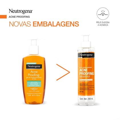 Imagem de Gel De Limpeza Neutrogena Acne Proofing 200ml