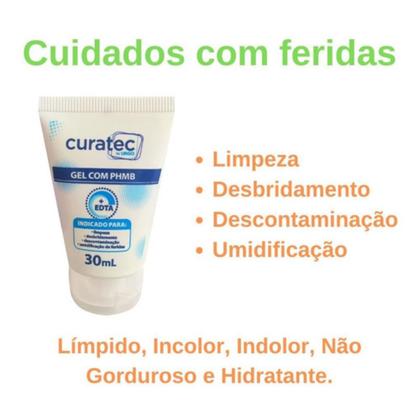 Imagem de Gel De Limpeza Novo Com Edta Ativador Do Phmb 30ml Curatec