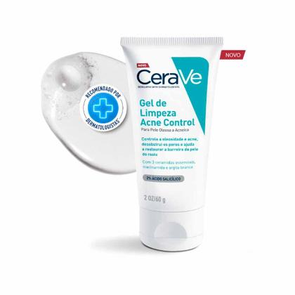 Imagem de Gel de Limpeza para Pele Oleosa e Acneica CeraVe Acne Control