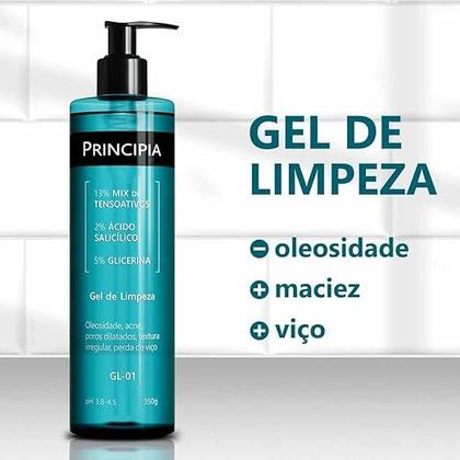 Imagem de Gel de limpeza principia gl-1  limpeza facial profunda  350g