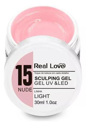 Imagem de Gel de Modelagem para Unhas Sculpting Gel 30ml  Real Love