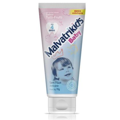 Imagem de Gel Dental Infantil Malvatrikids Baby sem Flúor 70g - Laboratorio daudt oliveir