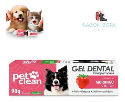 Imagem de Gel Dental Pet Clean Para Cachorros Cães E Gatos 4 Sabores 90g - Pet Clean 