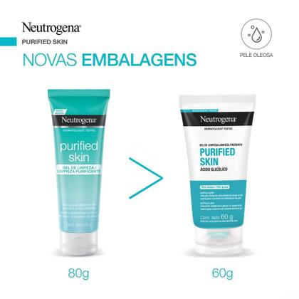 Imagem de Gel Esfoliante Facial Neutrogena Purified Skin 100g