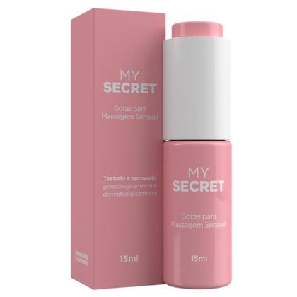 Imagem de Gel Excitante Feminino em Gotas My Secret - 15 ml - A Sós