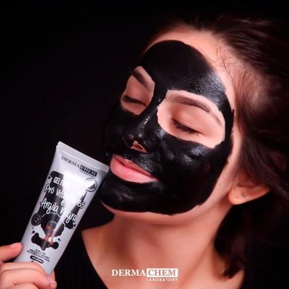 Imagem de Gel Facial Peel Off Pro Vit B5 e Argila Negra - DermaChem