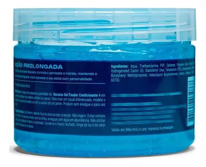 Imagem de Gel Fixador Bozzano Mega Forte Fator 4 Condicionante 300g