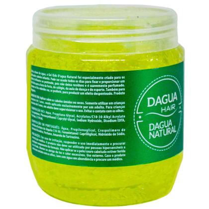 Imagem de Gel Fixador Capilar Kids Dagua Natural Hair Sem Álcool Testado Dermatologicamente Vegano 240g