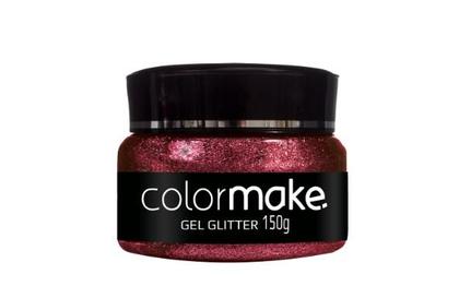 Imagem de Gel Glitter Vermelho 150g