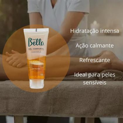 Imagem de Gel Hidratante Corporal Depil Bella Camomila 100g