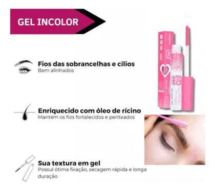 Imagem de Gel Incolor Cílios  Sobrancelhas Game On  Ruby Rose Cód HB509