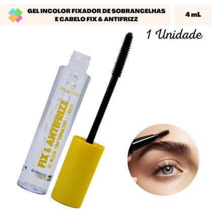 Imagem de Gel Incolor Fixador de Sobrancelhas e Cabelo Fix & Antifrizz (4 mL)