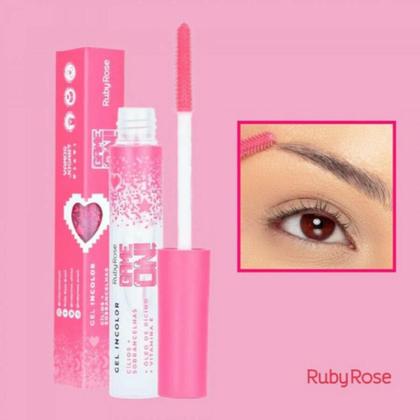 Imagem de Gel Incolor  Ruby Rose GAME ON Cílios + Sobrancelhas 3,8ml
