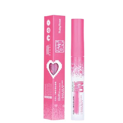 Imagem de Gel Incolor  Ruby Rose GAME ON Cílios + Sobrancelhas 3,8ml