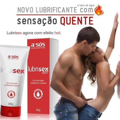 Imagem de Gel Lubrificante com Aquecimento Lubrisex Hot 60g