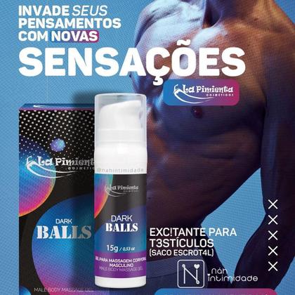 Imagem de Gel Lubrificante funcional para Homens - Dark Balls 