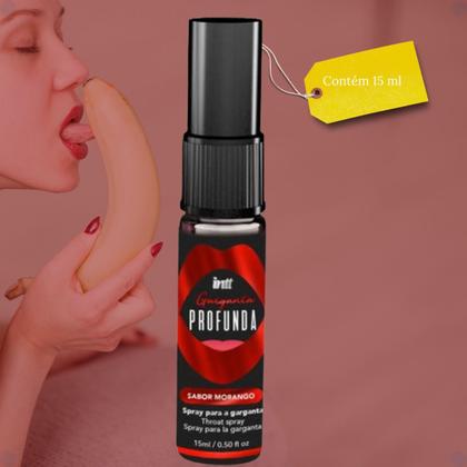 Imagem de Gel Lubrificante Garganta Profunda Intt Anestesia Oral Menta