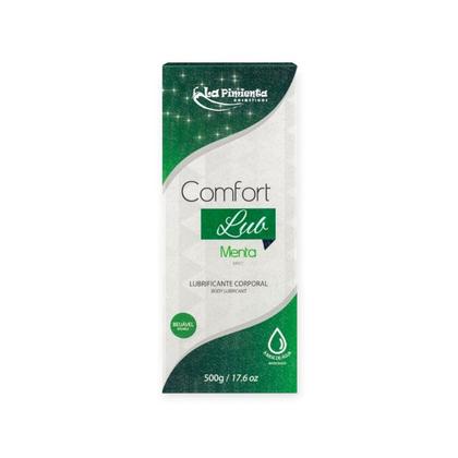 Imagem de Gel Lubrificante Íntimo Beijável Comfort Lub Menta 500g La Pimienta