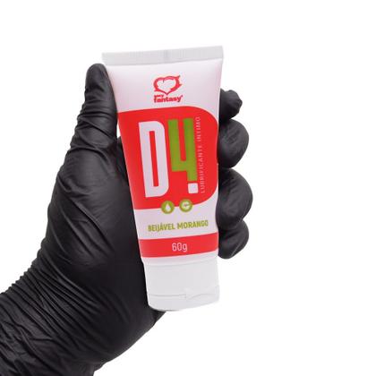 Imagem de Gel Lubrificante Íntimo Beijável D4 60g  Sabor, Conforto e Sensualidade Para Seus Momentos a Dois