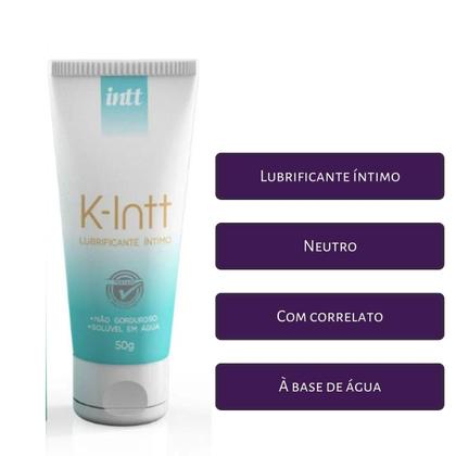 Imagem de Gel lubrificante íntimo Evita secura à base dágua K-intt