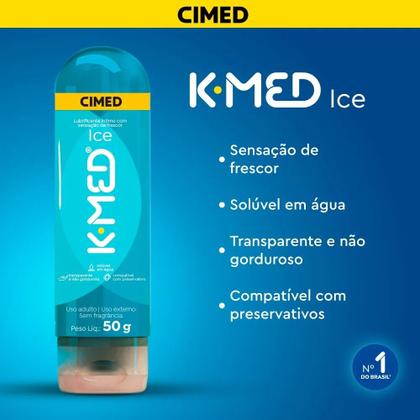 Imagem de Gel Lubrificante Kmed 50g