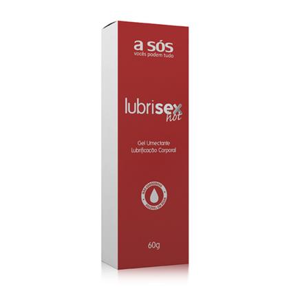 Imagem de Gel Lubrificante Lubrisex Hot Vermelho A Base Agua 60g