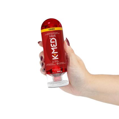 Imagem de Gel Lubrificante Sensação Aquecimento - 200 ml  K-Med Hot