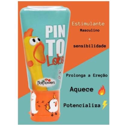 Imagem de Gel Masculino Pinto Loko 15gr Hot Flowers