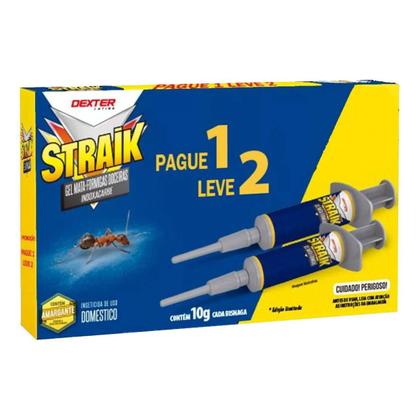 Imagem de Gel Mata Formigas Straik 10g Compre 1 Leve 2 - Dexter