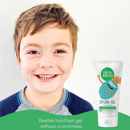 Imagem de Gel modelador de cabelo Fresh Monster Kids Medium Hold 180 ml