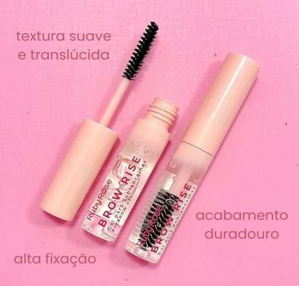 Imagem de Gel Modelador Para Sobrancelha Incolor Brow Rise Ruby Rose Nova Fórmula