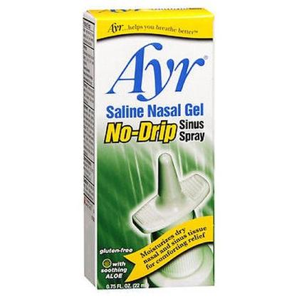 Imagem de Gel nasal salino Ayr - spray sinusal sem gotejamento 0,75 oz por Ayr (pacote com 6)