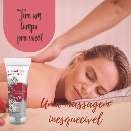 Imagem de Gel Nuru para Massagem Sensual Sensation Gel - 220ml