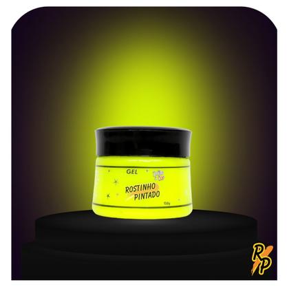 Imagem de Gel para cabelos Amarelo flúor Gel Coloridos 150 gramas