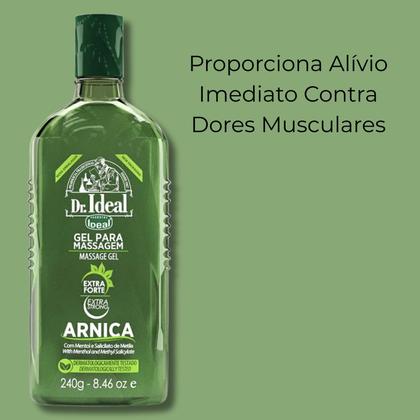 Imagem de Gel Para Massagem Arnica Extra Forte 240g  Dr. Ideal