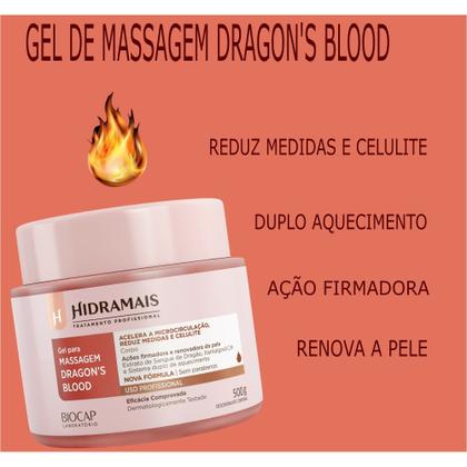 Imagem de Gel Para Massagem Dragons Bloond Sculpitig 500gr Hidramais