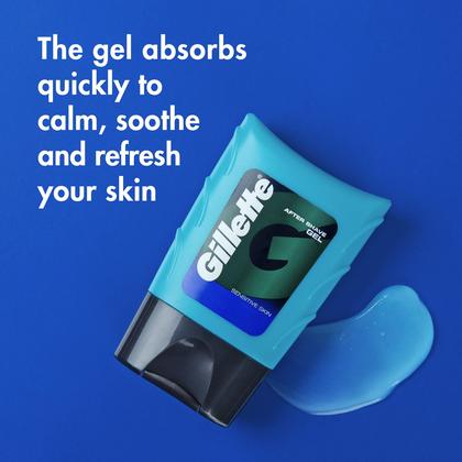 Imagem de Gel pós-barba Gillette Calms Soothes Refresca 75 ml x 6 homens