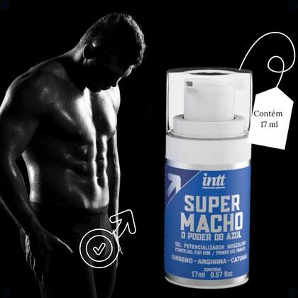 Imagem de Gel Potencializador Masculino Super Macho Power Catuaba intt