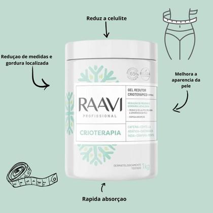 Imagem de Gel Raavi Redutor Crioterápico 1kg