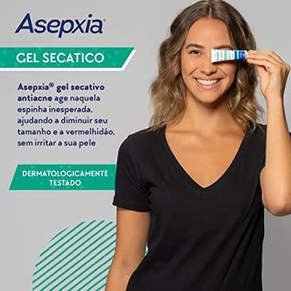 Imagem de Gel Secativo de Cravos e Espinhas Asepxia 15g