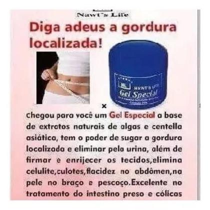 Imagem de Gel Special Nawts Life Anticelulite Antiflacidez